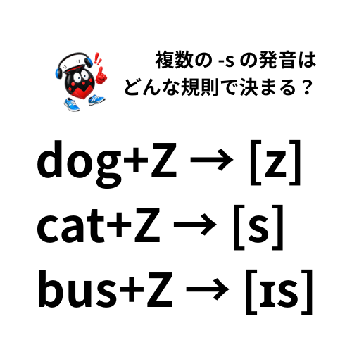#898 【音韻論】英語の複数形を派生理論で分析してみよう！