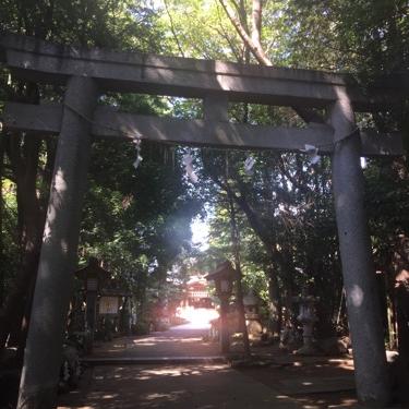 八幡神社に寄ってみたけども。勘が戻らなくて5分越え