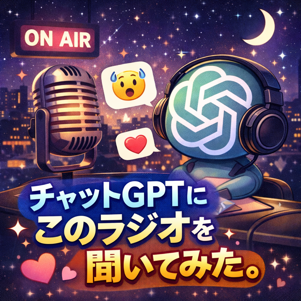 チャットGPTにこのラジオを聞いてみたら、感動の結末が!?