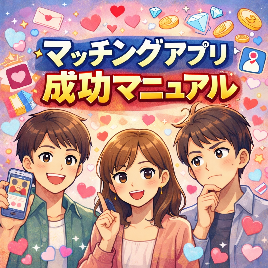 【有料版】マッチングアプリ成功マニュアル（無料だよ）