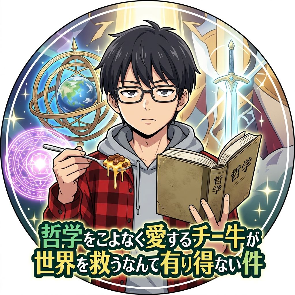 #256​【第1話・前編】哲学をこよなく愛するチー牛が世界を救うなんて有り得ない件