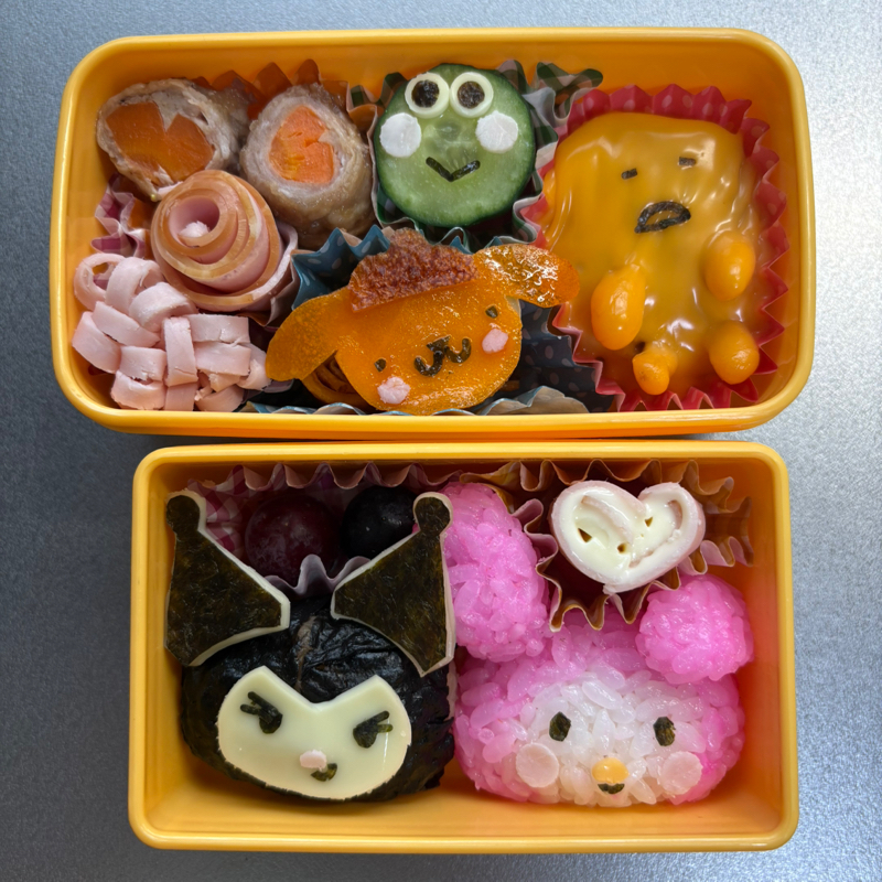 恒例の〜〜キャラ弁‼️そして、🦷歯がーーー‼️