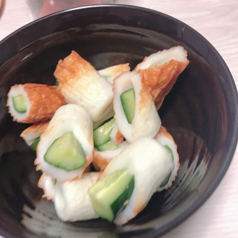 【第139回】きゅうりをちくわにさしたやつ【お弁当】