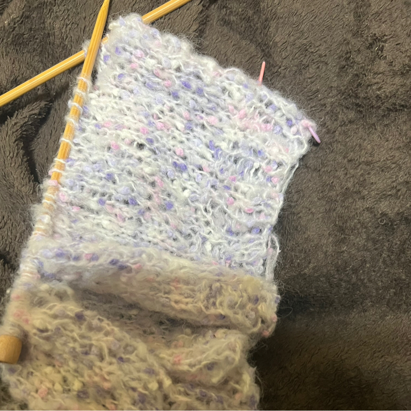 編めるとこまでやるしかないか.....