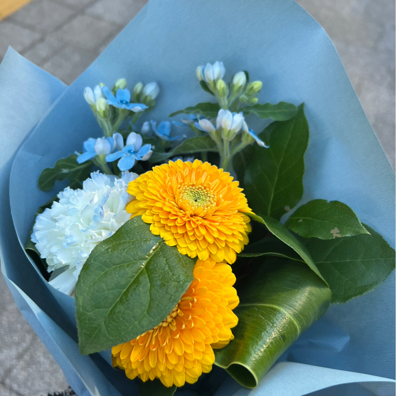 ちょっとした贈り物を花屋さんで