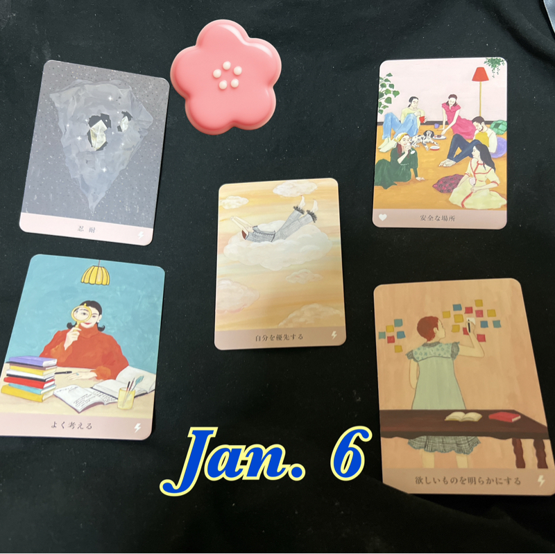 本日のカード　ラブ♡オラクルスプレッドより