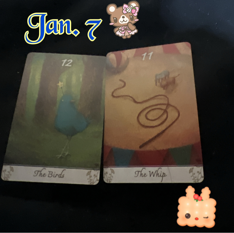 本日のカード　噂に対しての我慢も必要