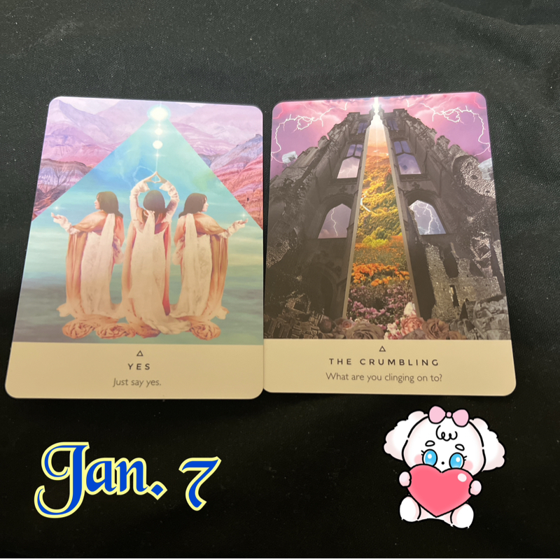 本日のカード　乗り切れるはずよ