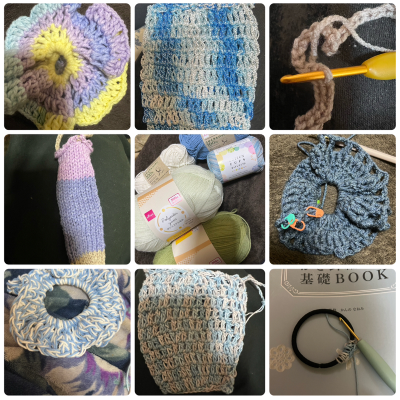 ハンドメイドで心を落ち着かせようとする私