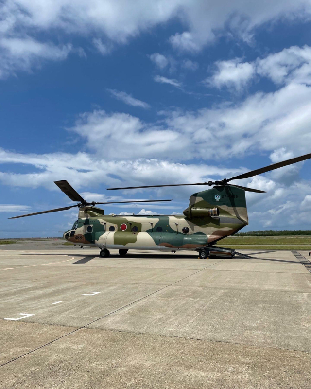 自衛隊モニターCH-47J搭乗体験のこと