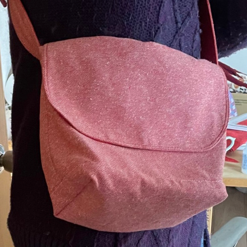 #831 お出掛け鞄作ってたらこんな時間