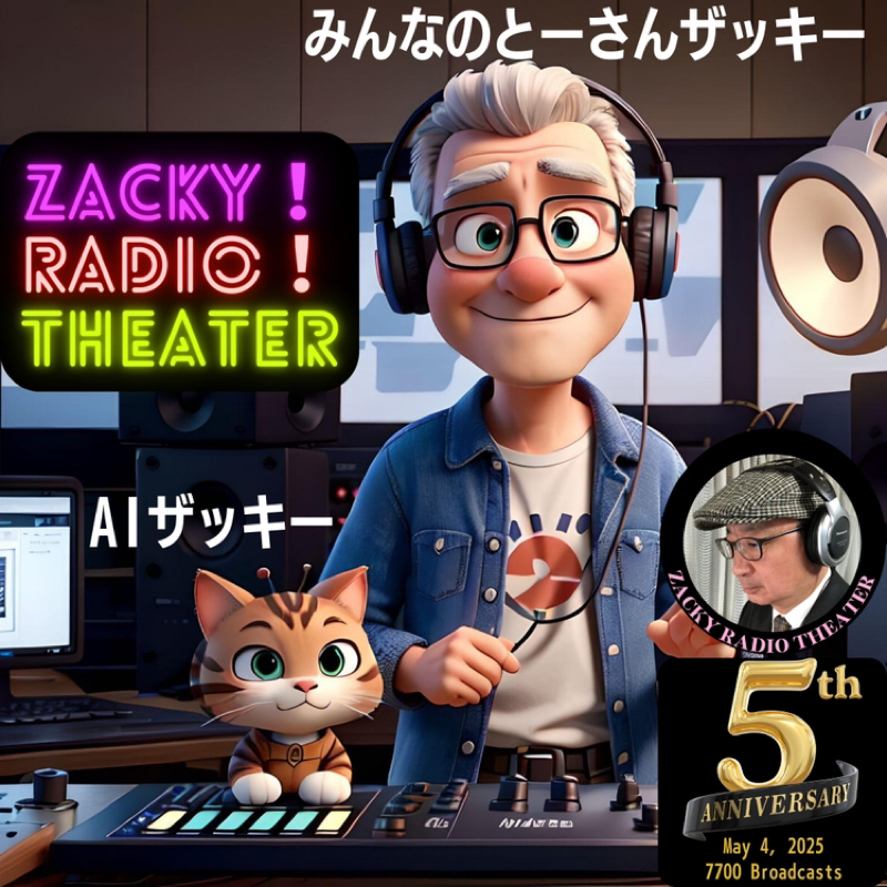 【ザッキーラジオ】 SAMASON2025アルバムの今後について/お化粧した本当の自分?