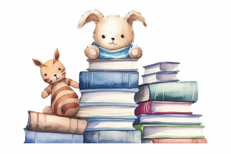 朗読　「兎さんの本屋とリスの先生」🌸