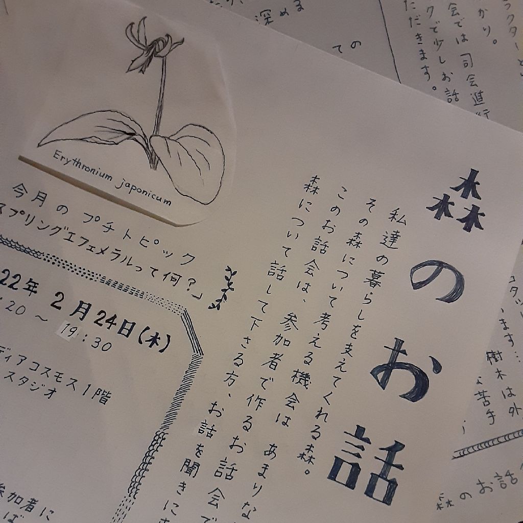 No.539　森のお話会のチラシを提出したよ from Radiotalk episode artwork