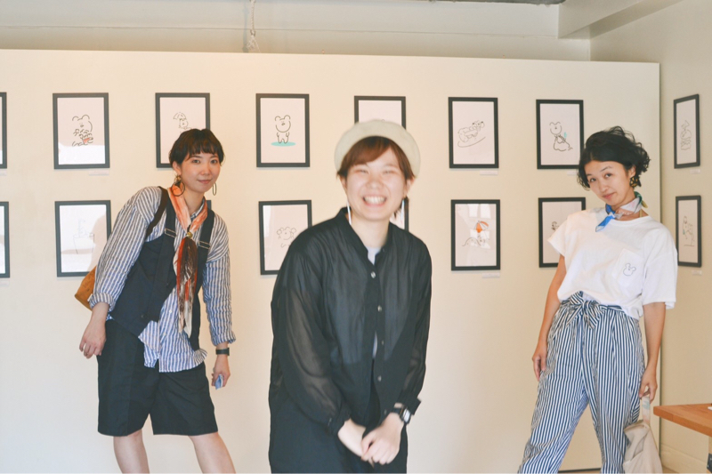 #271 クマキチのおやびんの個展にきったよー！！