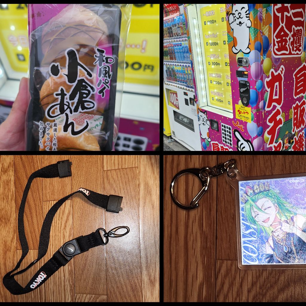 謎の自販機から謎の物が出てきた