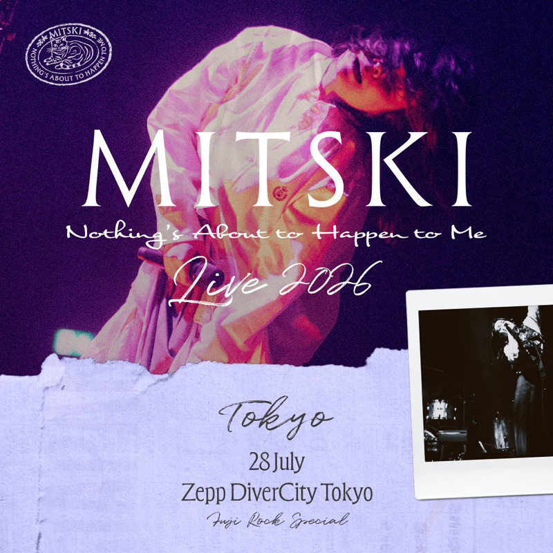 お久しぶりです / ついに！Mitskiが日本で単独ライブを！！
