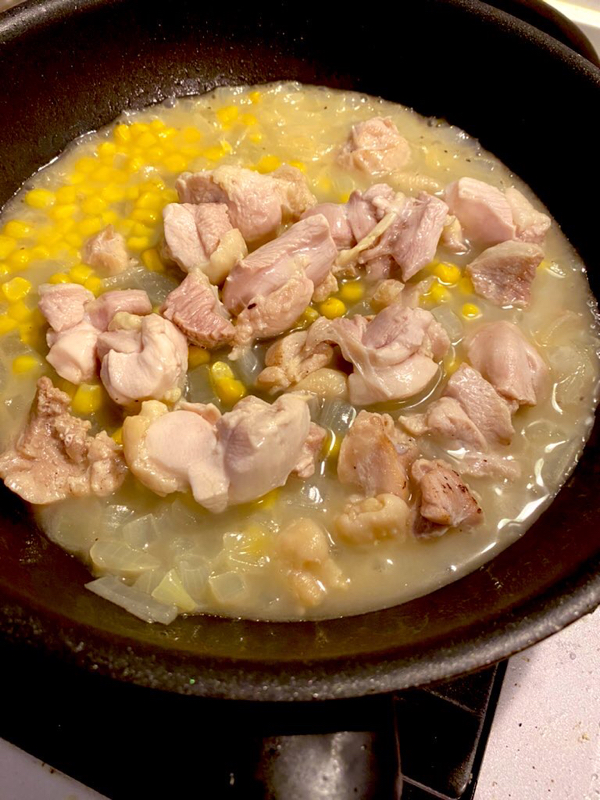 給食卵アレルギー 親子丼を鶏モモとコーンのあんかけ #120 from Radiotalk episode artwork