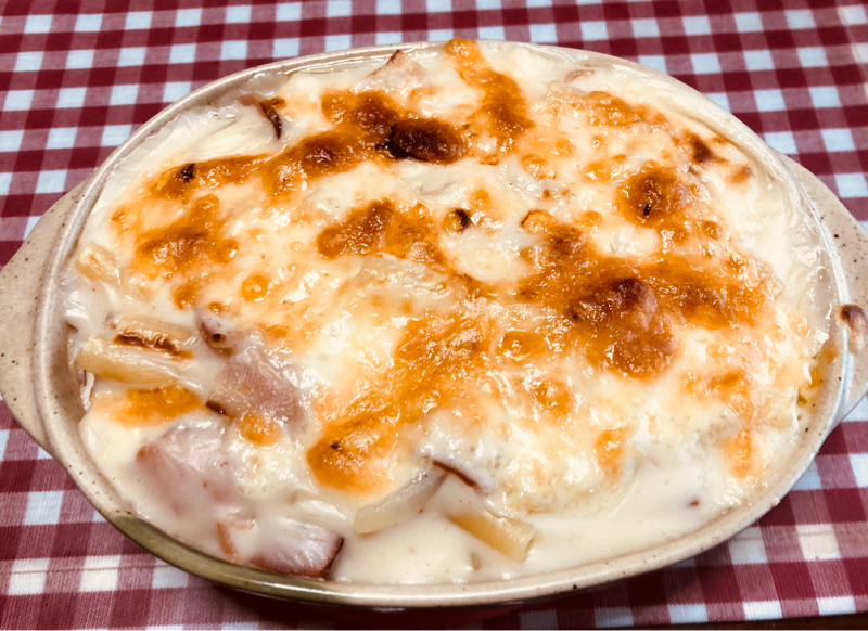 グラタンつくる