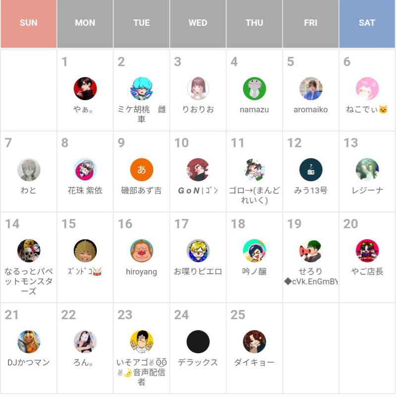 アドベントークカレンダー、ここが大変…