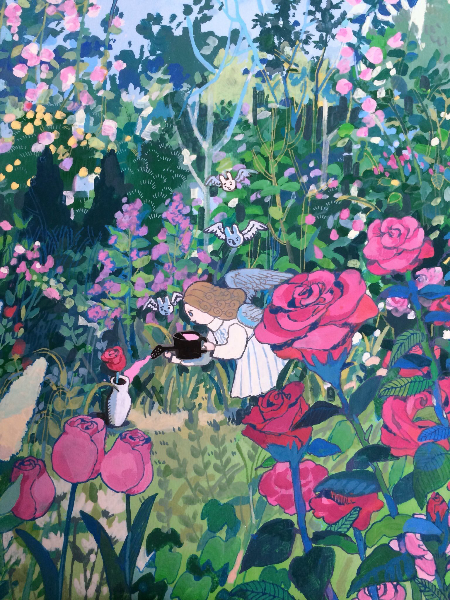 森の奥で燃えるもの