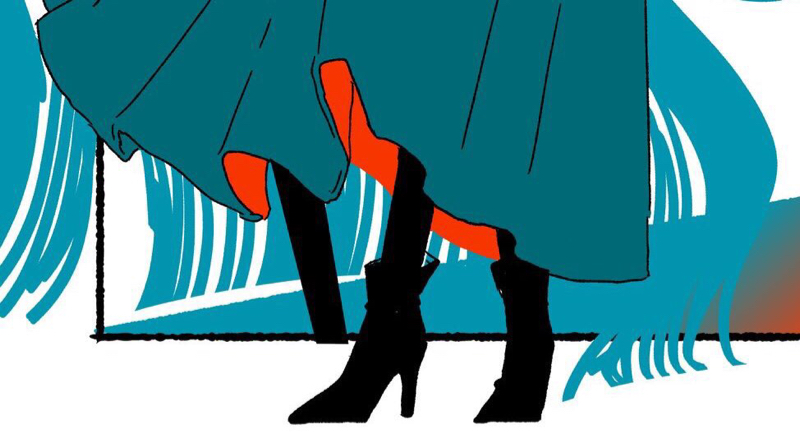 推しと食の話をしている