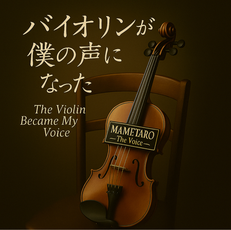 バイオリンが僕の声になった🎻