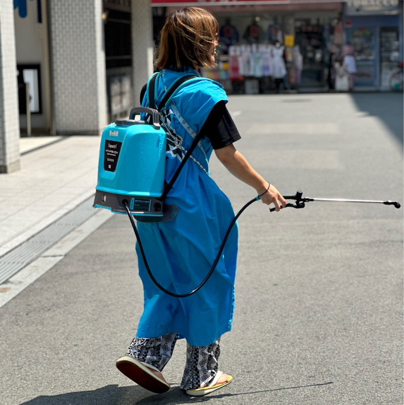 暑いですよぉ！