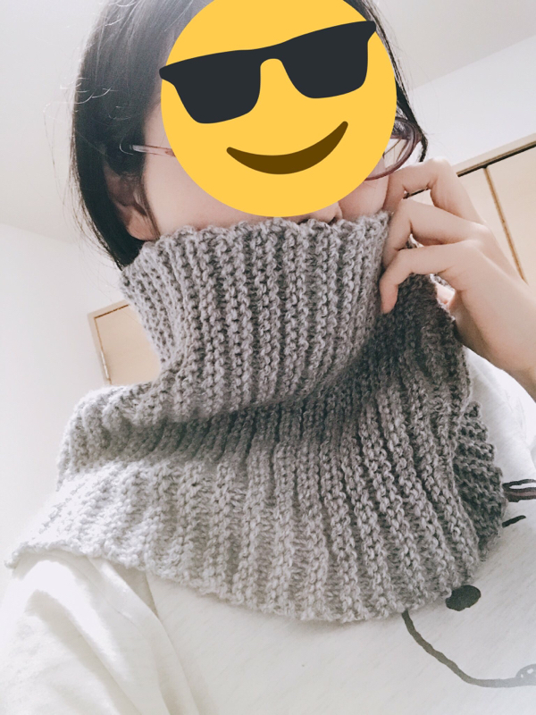 85目 腹巻完成！