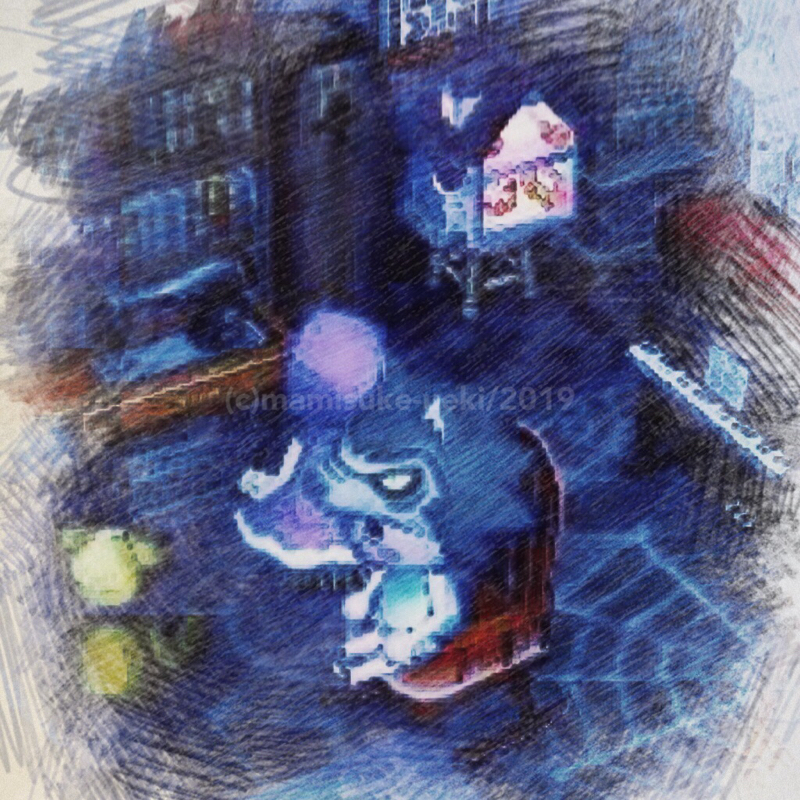 @:056「おばけ屋敷の狼男」