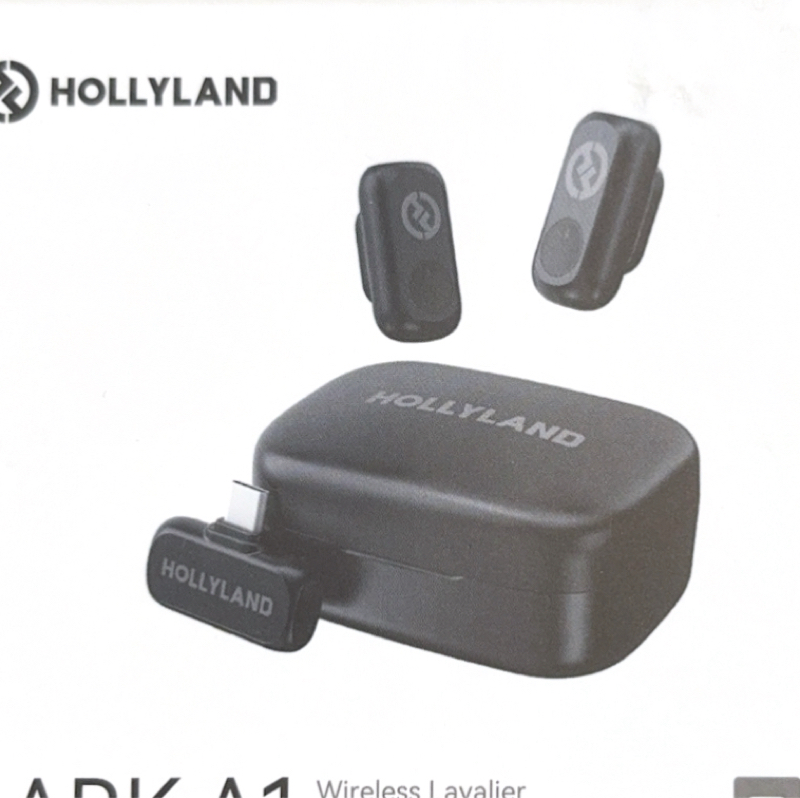 【#収録の日2508】マイクテスト(HOLLYLAND・LARK A1)
