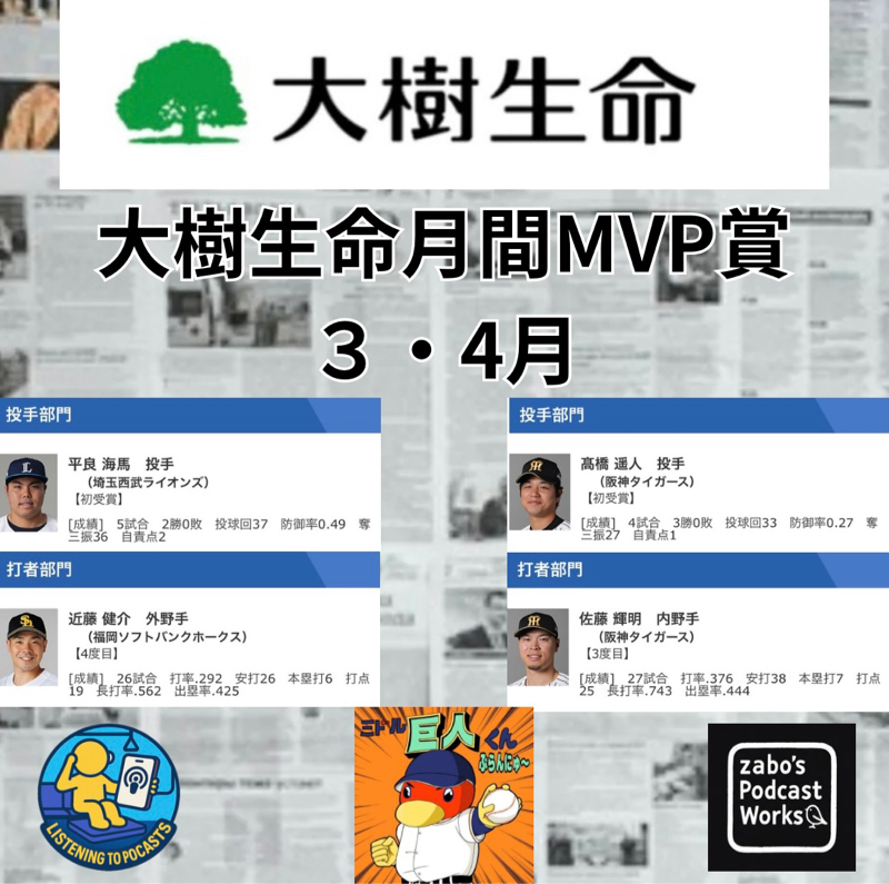 2025.05.30 【大樹生命月間MVP賞 3•4月度】