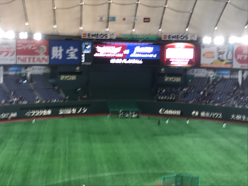 野球見てきた話とか