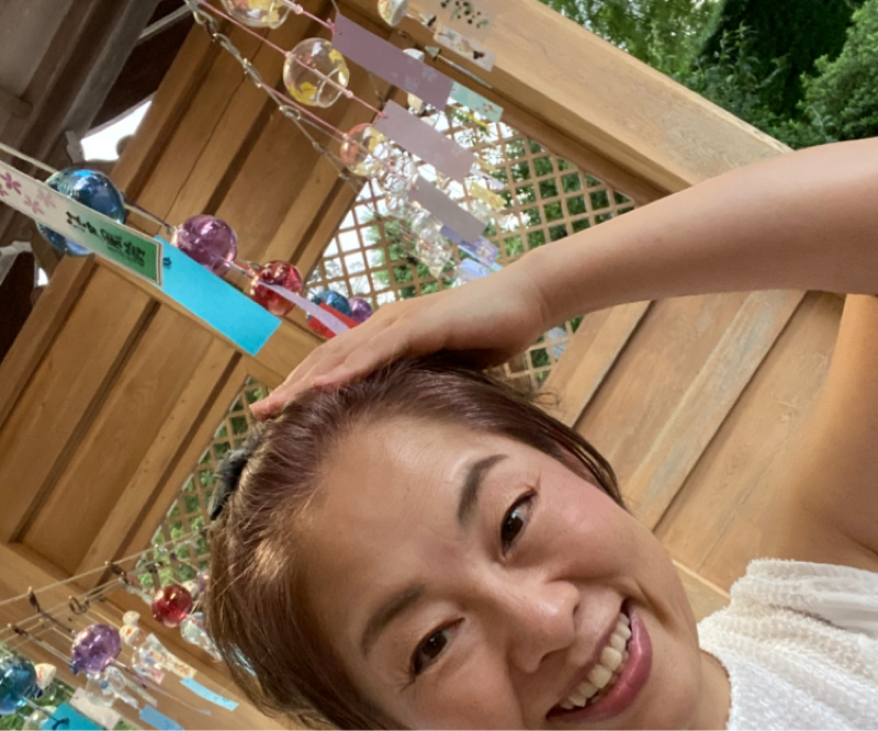 #1698夕涼みがてら旅の安全祈願