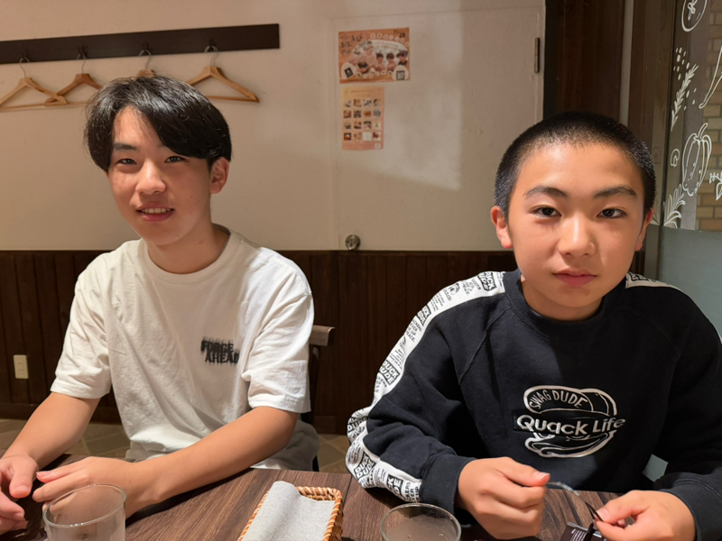 #1830 午前中は分身の術を使いました😎