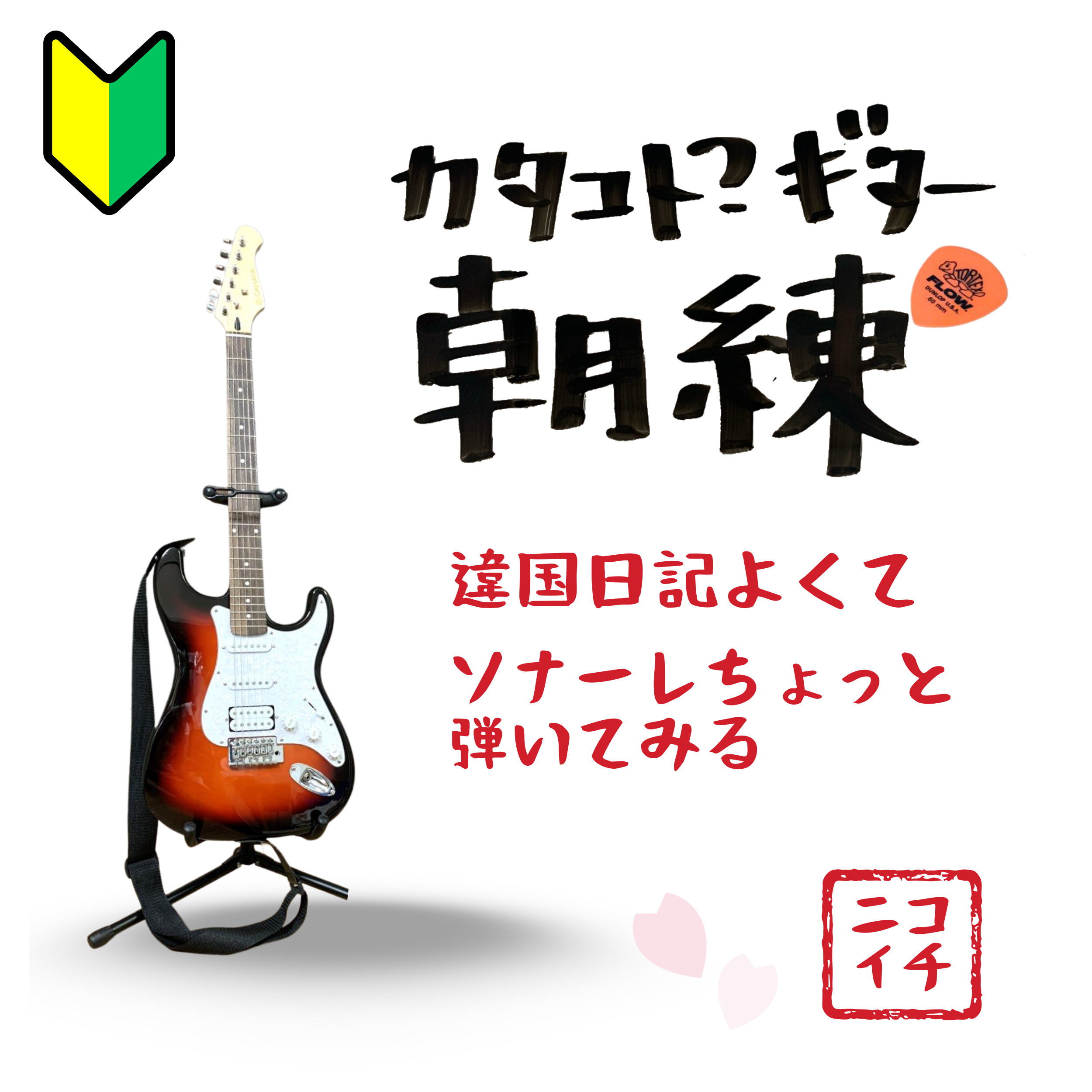 違国日記がよくて「TOMOOさんのソナーレ」をカタコトギター練習