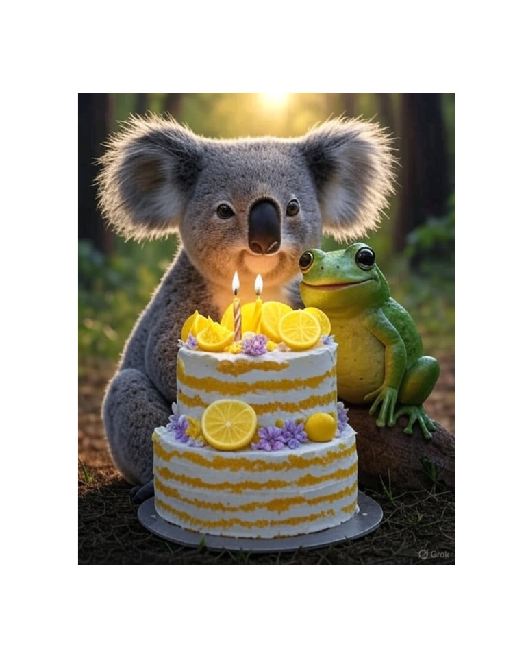 ハピバ🐨🎂🎉💕（3日遅れ🙈）