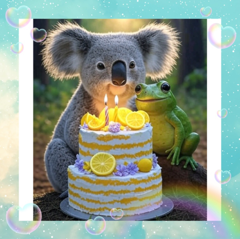 ハピバ🐨🎂🎉💕（3日遅れ🙈）