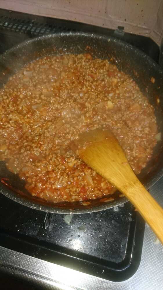 ミートソースつくったよ！
