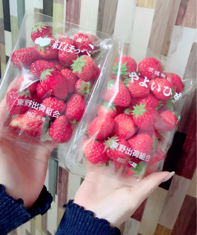 いちご食べ比べ大会
