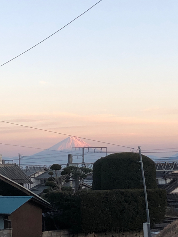 富士山が綺麗