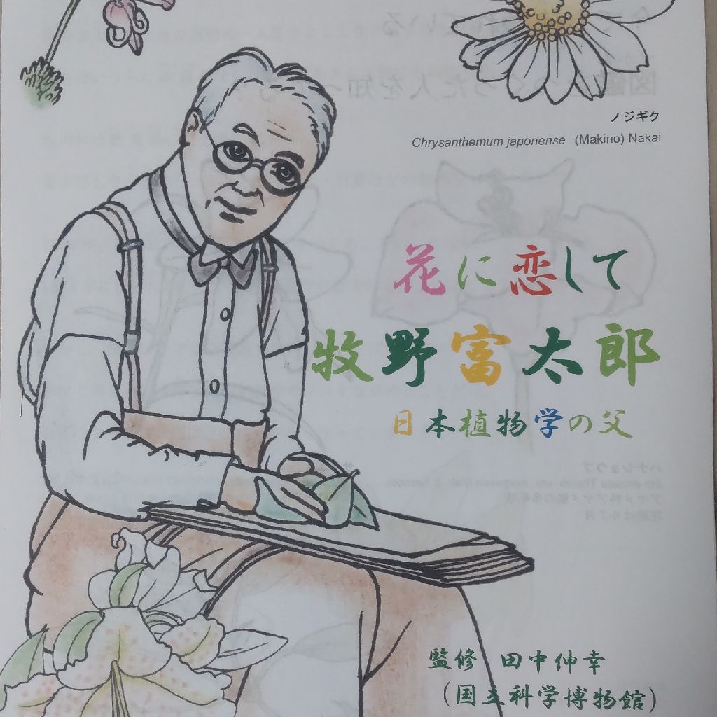 牧野富太郎 赤者鞭一達 結網子