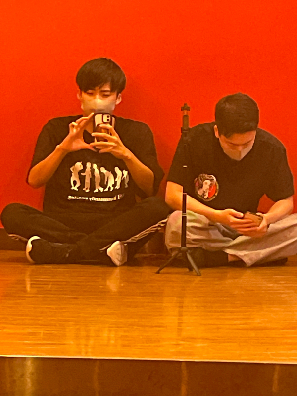 #230 架空の相手と戦ってる