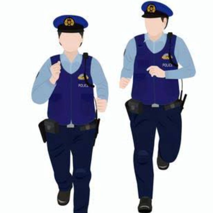 おじいちゃんと叔父さんは警察官