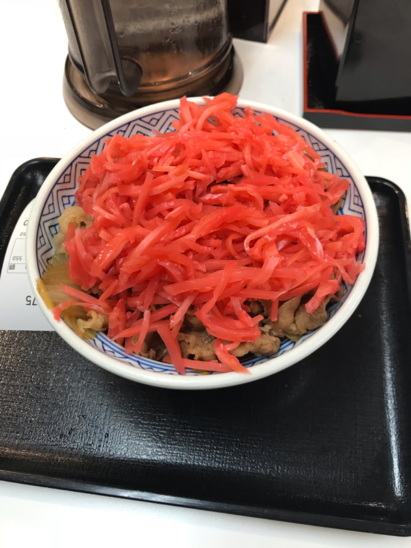 猿が牛丼の食い方を語る(雑談あり)