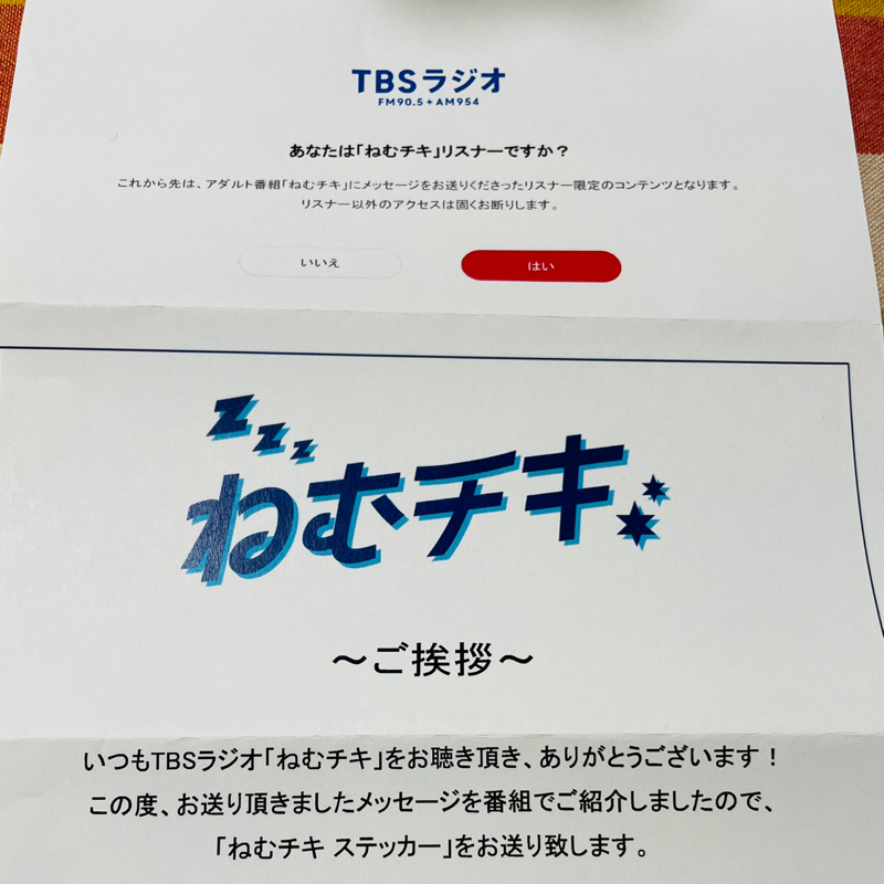 ねむチキ終了に向けて思う事
