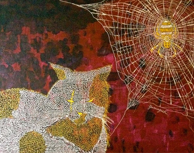 路地裏の猫の絵の話#92