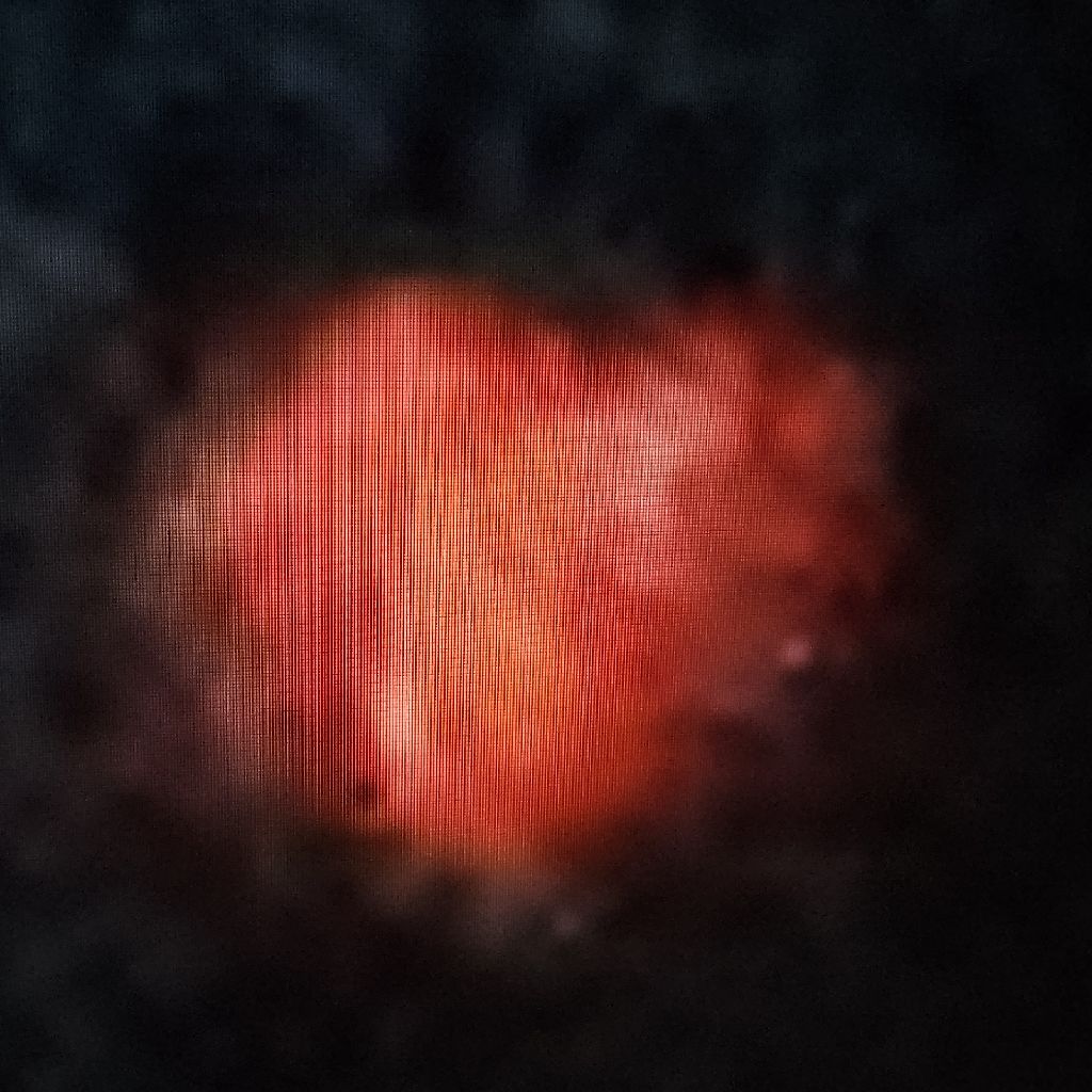 ハート星雲見つけました♥️