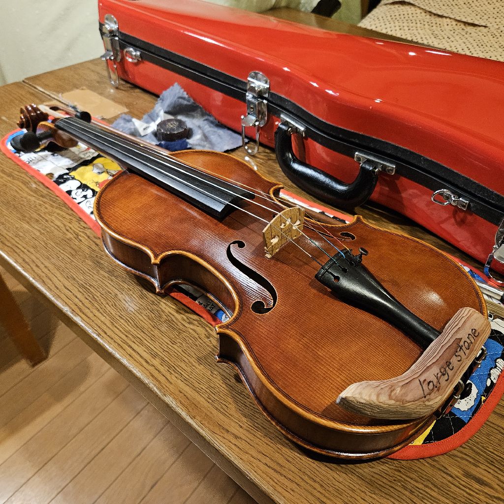 第1482回　楽器を変えて今日はバイオリンで「ファンファーレ」を練習