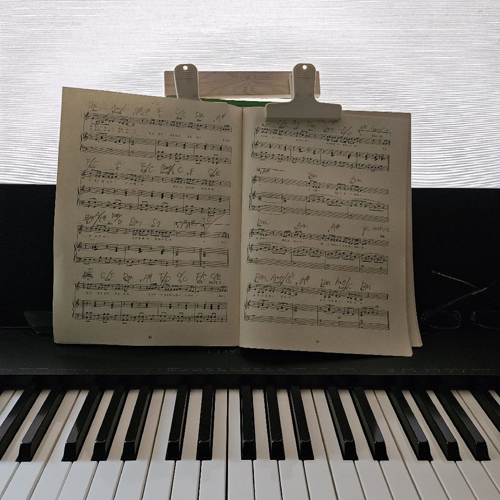 第1512回　昨日下に降ろしたピアノでオフコースやってみました🎵